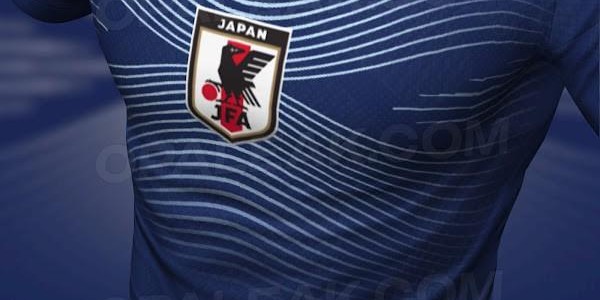 日本队26世界杯主场球衣谍照曝光：海洋蓝色调点缀银灰线条