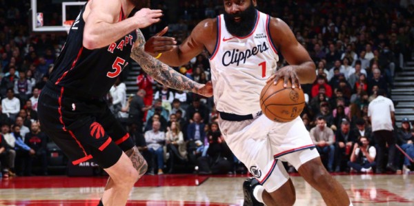 KAIYUN下载app-重返故地小卡缺阵！哈登31+10+加时独得8分，快船逆转猛龙5连胜